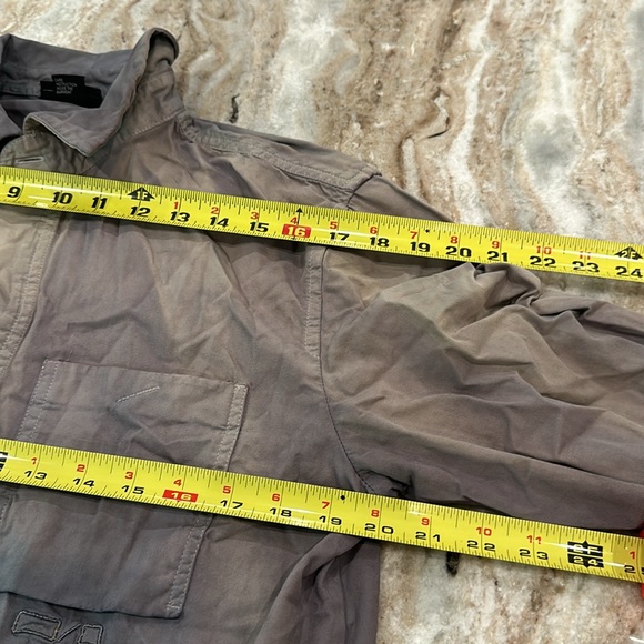 Distressed Dyed Diesel Button Up - Picture 7 of 9